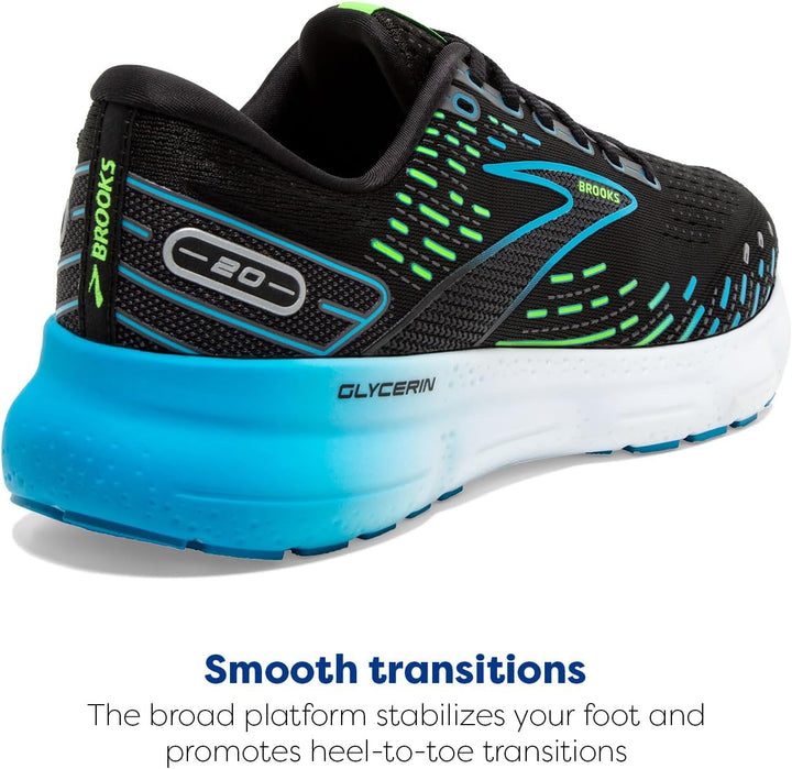 Brooks 44 EU Grau Orange Blau, 44 EU Grau Orange Blau