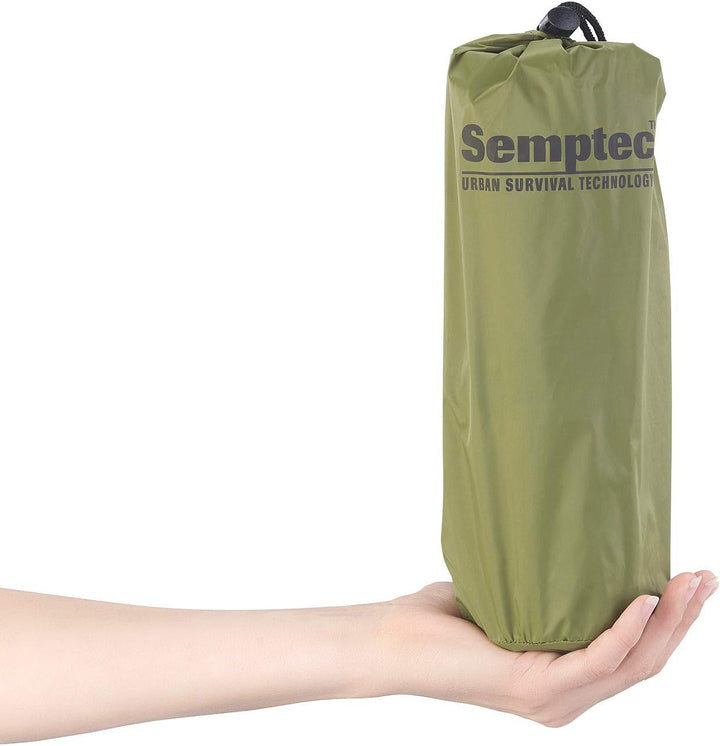 Semptec Urban Survival Technology Flache Luftmatratze: 2er-Set ultraleichte Outdoor-Luftmatratzen, T