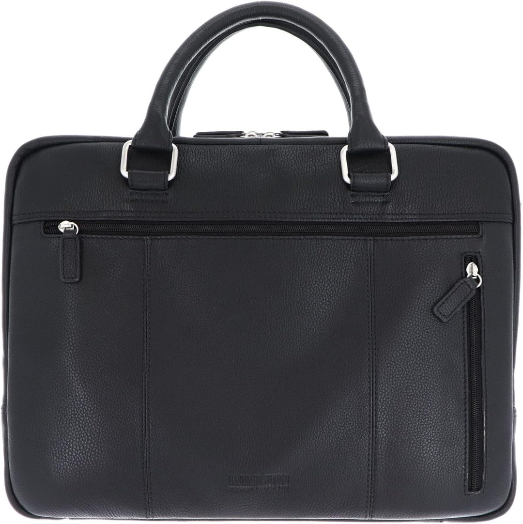 Leonhard Heyden Berlin Aktentasche Leder 39 cm Laptopfach
