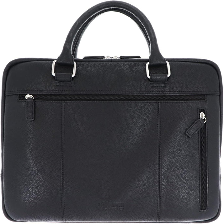 Leonhard Heyden Berlin Aktentasche Leder 39 cm Laptopfach
