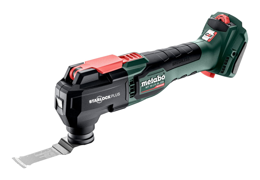 metabo Akku-Multitool MT 18 LTX BL QSL - 18V, CAS, 20.000/min Schwingzahl - Oszillierwerkzeug zum Sä