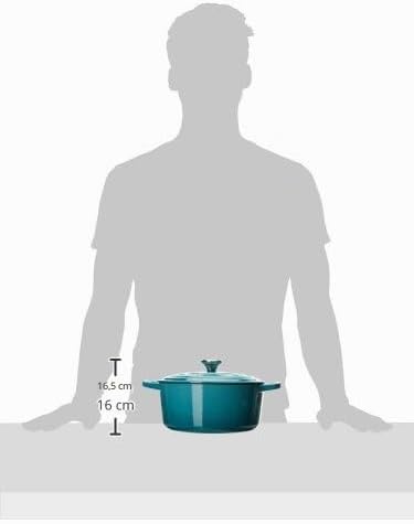Le Creuset Signature Gusseisen-Bräter mit Deckel, Ø 26 cm, Rund, Für alle Herdarten und Induktion ge