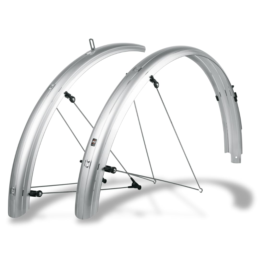 SKS GERMANY BLUEMELS Basic Schutzblech-Set 20"-29" (Fahrrad-Spritzschutz in verschiedenen Grössen, a