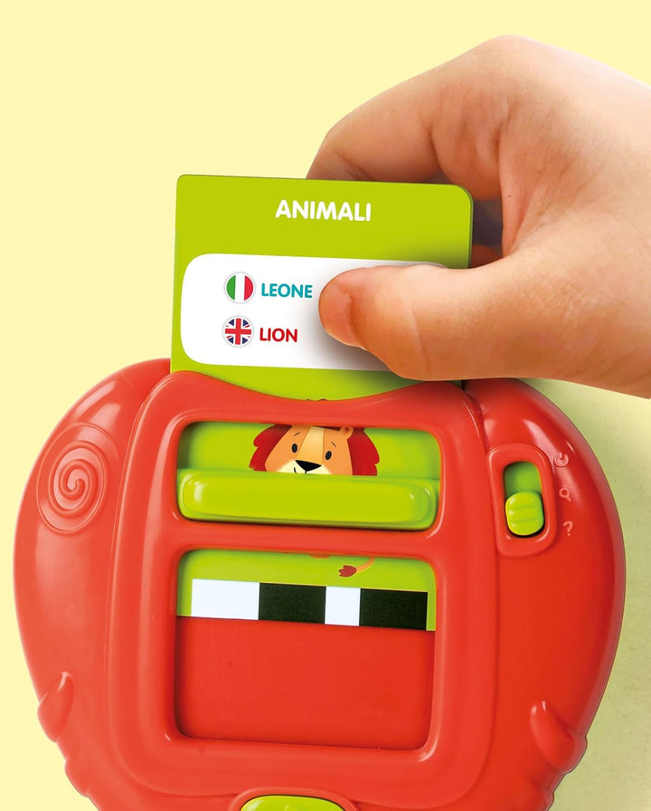Clementoni Sapientino Le Meine ersten 100 Wörter – Lernspiel 2 Jahre, elektronisches italienisches u