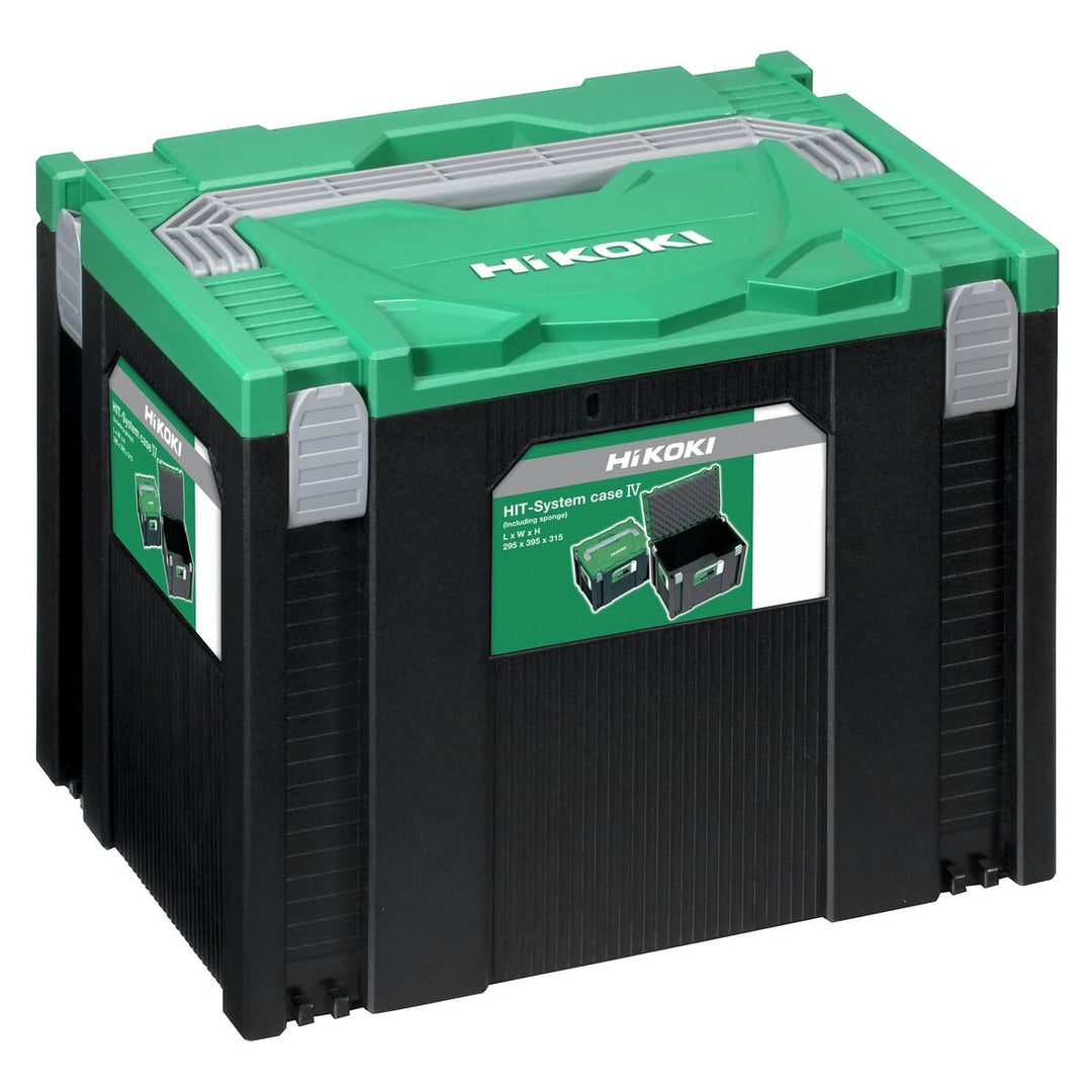 Hikoki 402541 Transportkoffer HSC 295x395x315 mm, Kunststoff, Grün Schwarz, 295x395x315