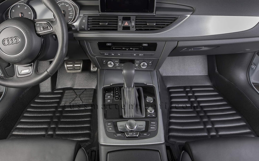 fussmattenprofi.com Auto Fussmatten Passend für Audi Q3 (1.Gen) Baujahr 2011-2018 I 100% Passgenau G