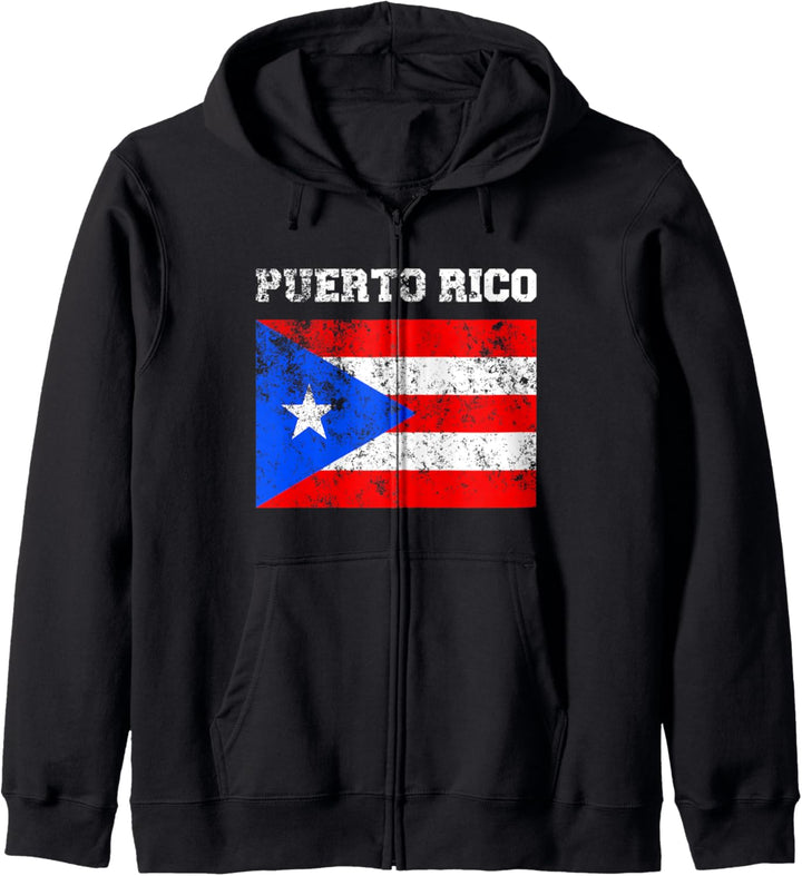 Puerto Rico Flagge Puerto Rican Flagge Kapuzenjacke