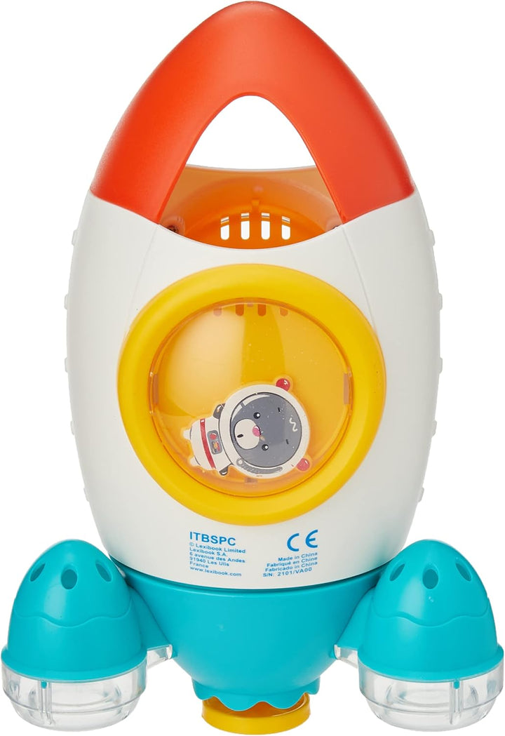 Lexibook, Rakete Badeset, Badespielzeug für Kinder, Blau/Weiss, ITBSPC, Rakete