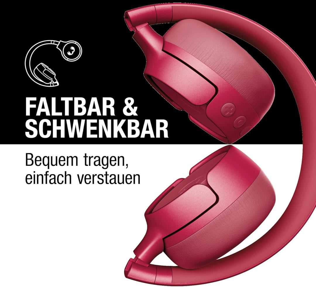 Fresh 'n Rebel Code Fuse, Bluetooth-Kopfhörer on-Ear, kabellos, 30 Stunden Spielzeit, mit Mikrofon u