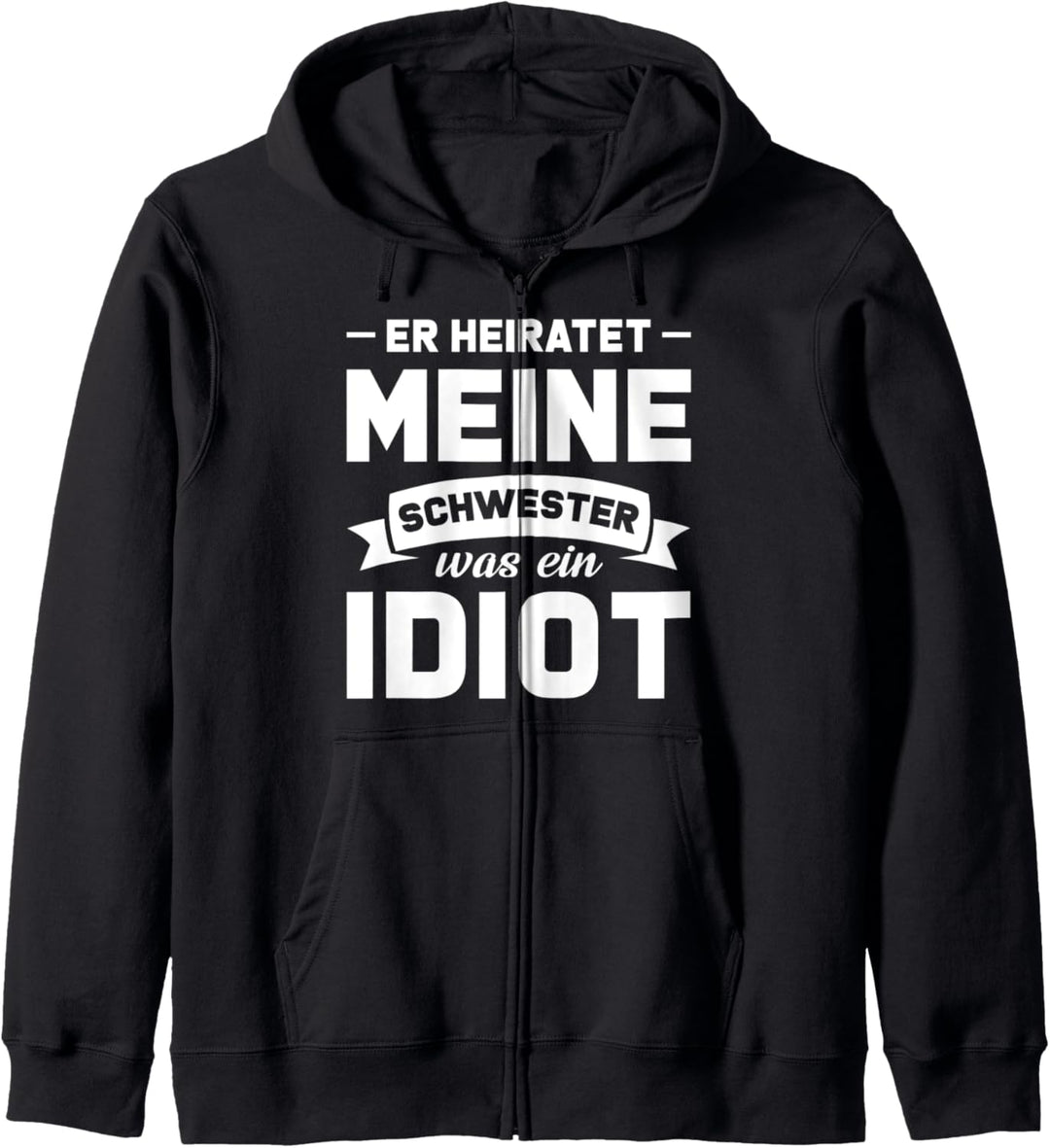 Schwiegerbruder Bräutigam Junggesellenabschied Kapuzenjacke