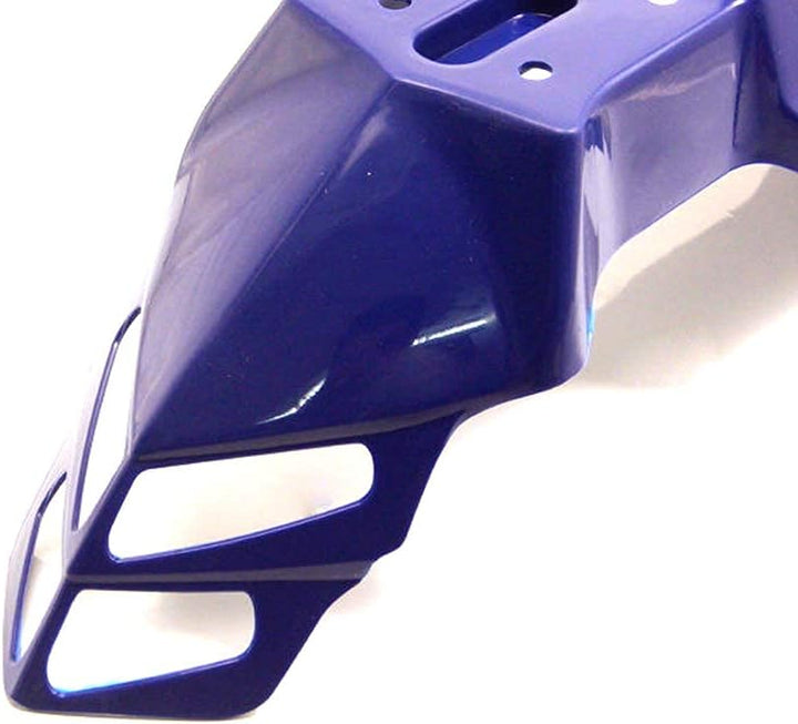 Blau Universal Supermoto Motocross Motorrad Vorne FENDER/Kotflügel