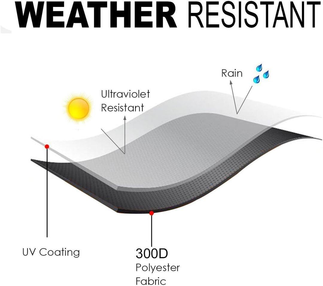 Hentex Cover Rechteckige Allwetter Garten Whirlpool Abdeckung, Schutz vor Wind UV schützende (Grau (