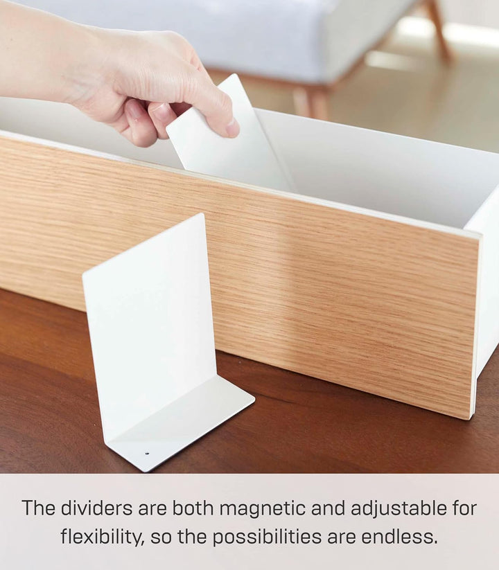 Organizer box - Rin - natural Weiss, Weiss