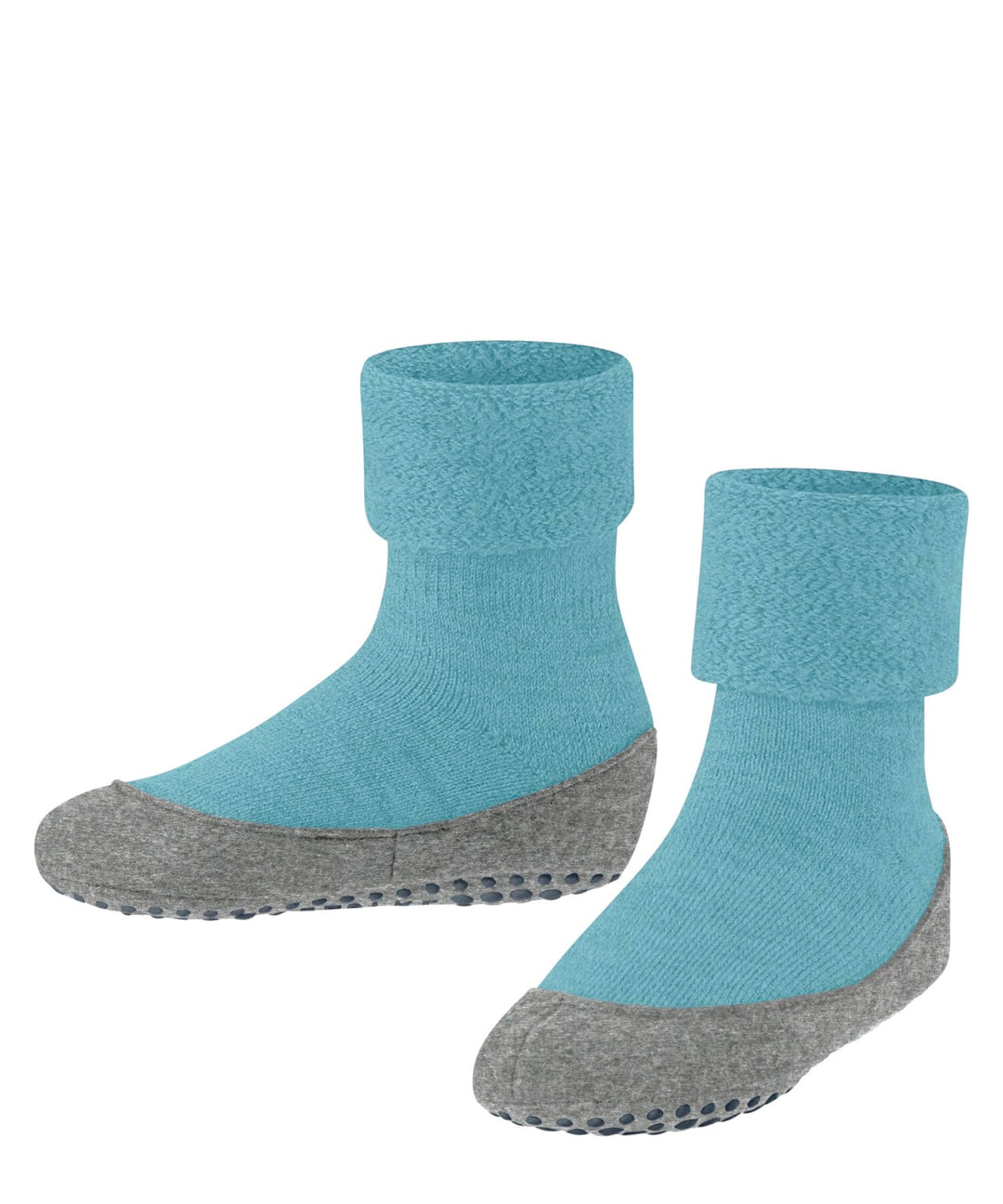 FALKE Unisex Kinder Cosyshoe Minis Haussocken atmungsaktive klimaregulierende geruchshemmende Wolle