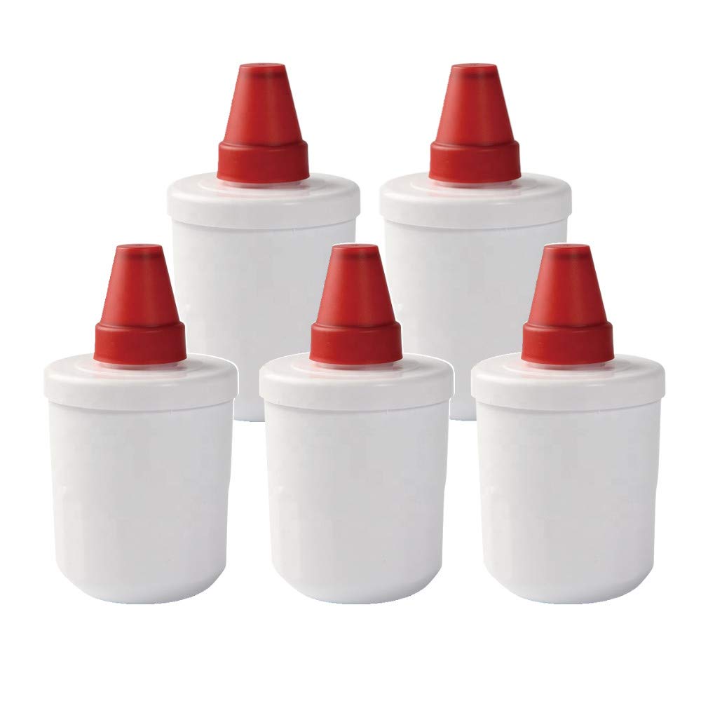 5x Ersatz Wasser-Filter kompatibel mit Samsung RS61782GDSL RS61681GDSR RS6178UGDSR RSG5PUMH1 RSG5PUB
