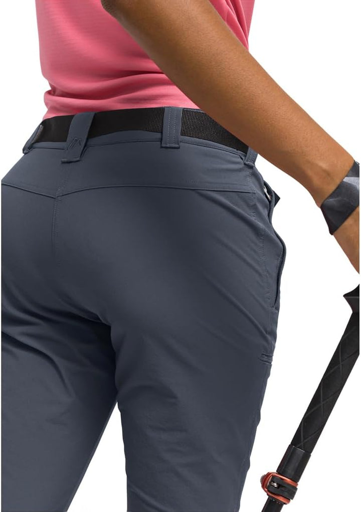 Maier Sports Inara Slim 3/4, Damen Wanderhose, Wasserabweisende Dreiviertelhose für Trekking und Hik