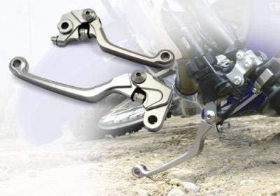 FXCNC Racing CNC Aluminum Dirt Bike Pivot Brake Clutch Lever Set for CRF 125 2014 Black, CRF 125 201