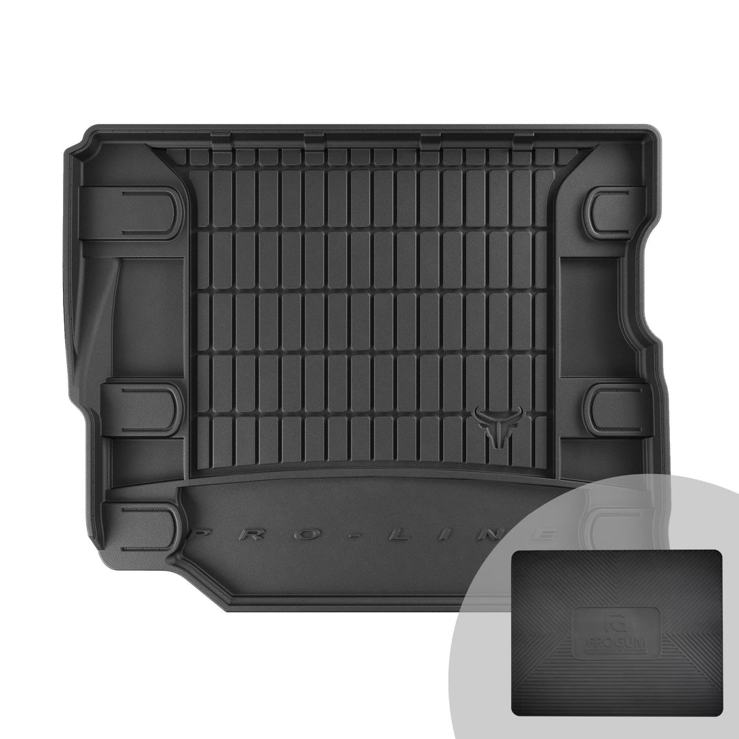 FROGUM ProLine 3D Gummimatte Exklusive Auto Kofferraummatte Kofferraumwanne für Jeep Wrangler IV Unl