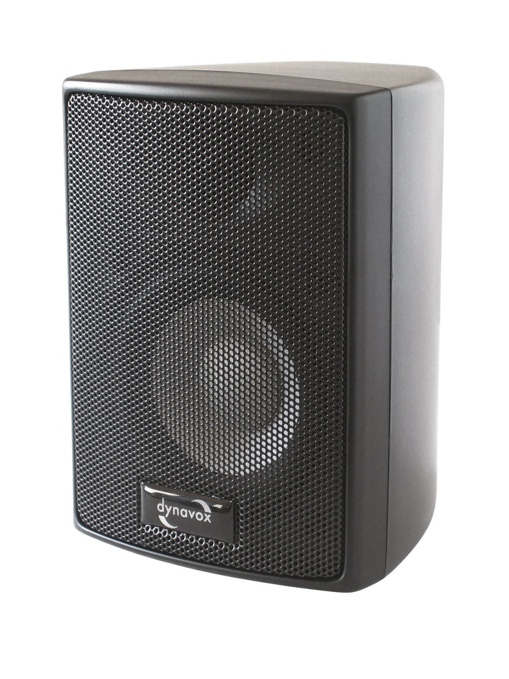Dynavox AS-301 Satelliten-Lautsprecher, Paar, für Heimkino oder Büro, kompakte Surround-Box, Wandmon