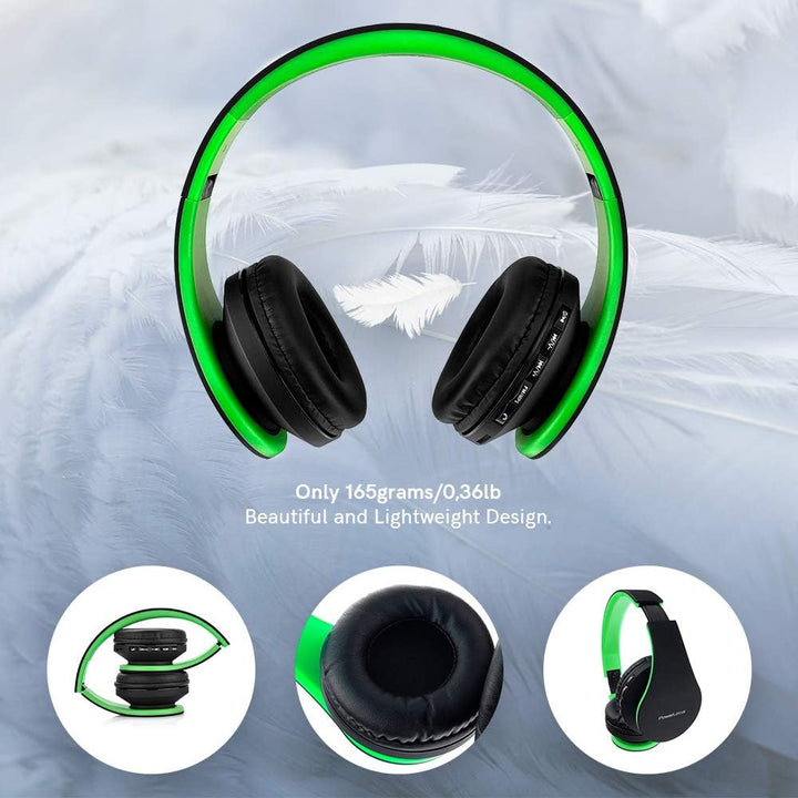 PowerLocus P1 Bluetooth Kopfhörer Kabellos, Wireless 5.3 Bluetooth Kopfhörer Over-Ear, Over Ear Kopf