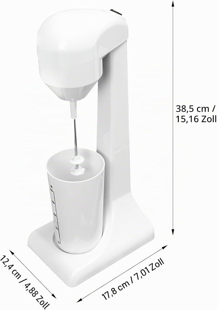 Standmixer, mit Zwei Gänge, 500ml Mixbehälter, Mini Smoothie Maker, Blender elektrisch, Küchenmixer,