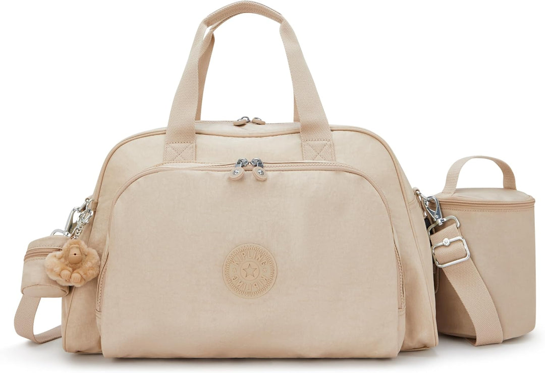 Kipling Baby-Mädchen Camama Bags Sparkled Beige, Sparkled Beige