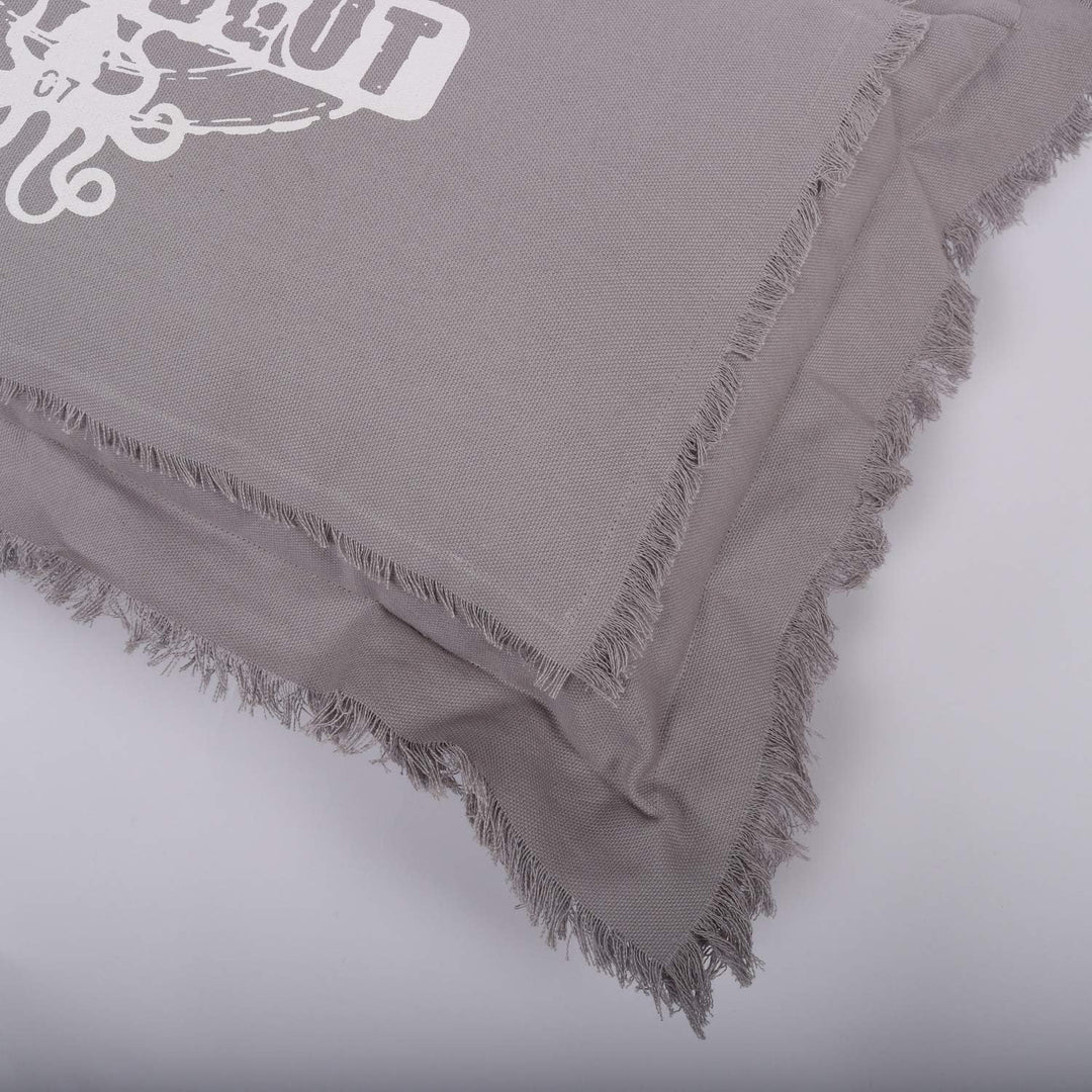 Strandgut07 Kissen mit Reissverschluss, 50 x 30 cm, Grau 50 x 30 cm Grau, 50 x 30 cm Grau