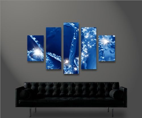 islandburner Bild Bilder auf Leinwand Glitzer MF XXL Poster Leinwandbild Wandbild Art up Your Life ®