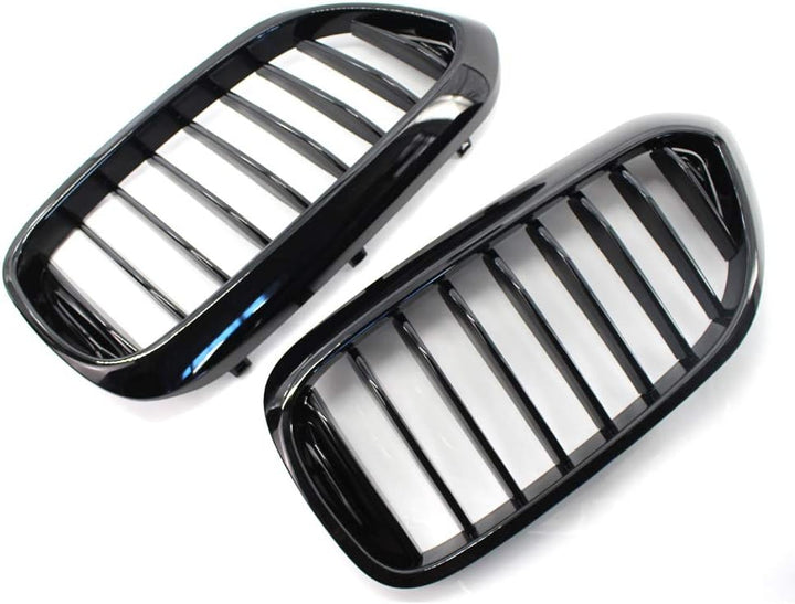 Kühlergrill, schwarz, glänzend, im Sport-Look, ein Paar