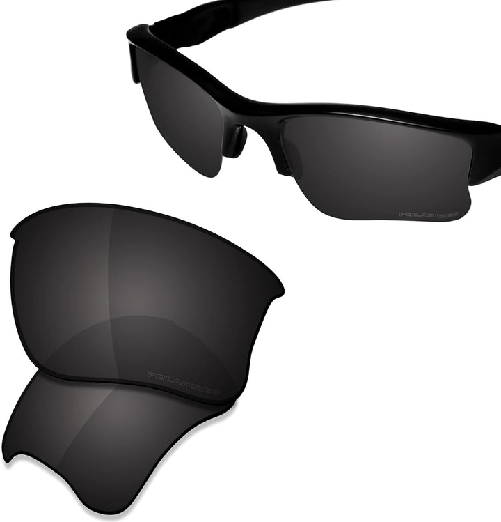 Saucer Premium-Ersatzgläser und Gummi-Kits für Oakley Flak Jacket XLJ OO9009 Sonnenbrillen High Defe