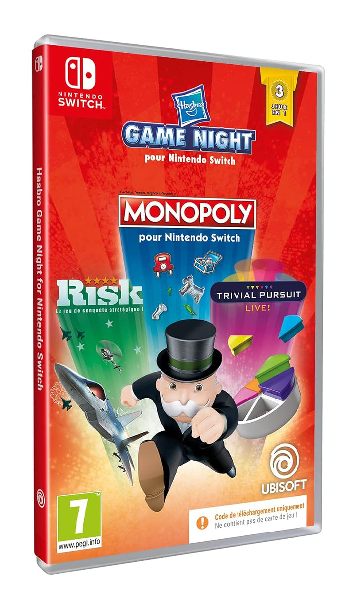 UBI SOFT FRANCE AUF HASBRO GAME NIGHT SWITCH CIAB