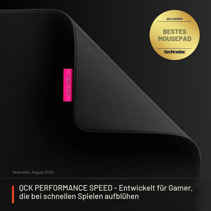 SteelSeries QcK XL Performance Speed Gaming-Mauspad, extra Dichte für EIN reibungsloses Gleiten, Fla