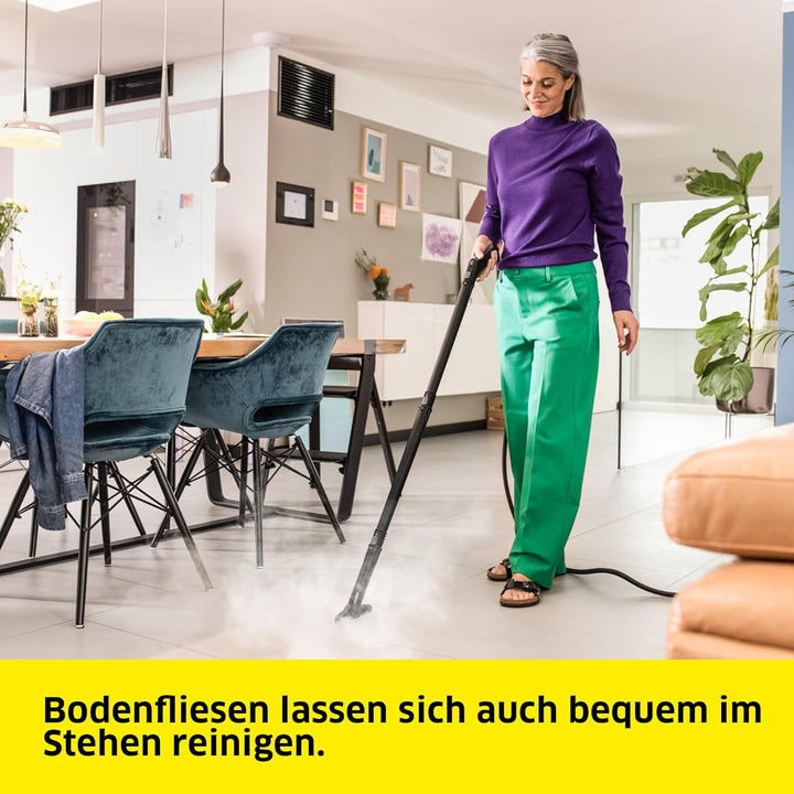 Kärcher XXL-Bürste für Fugen, Dampfzubehör, ideal für die Reinigung von Fugen in Bad und Küche