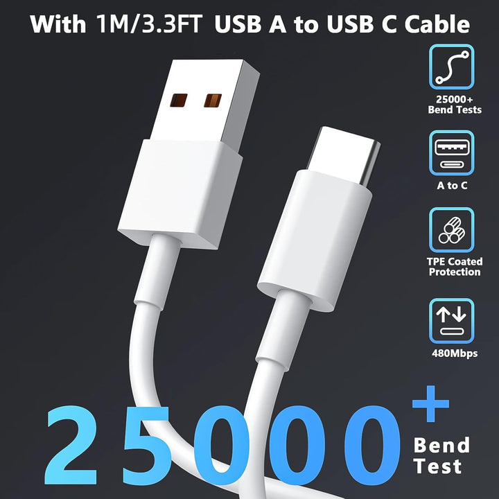 90W USB C Ladegerät für Xiaomi 17 15 Ultra 15 Pro 14T 14 Ultra 13T Redmi Note 15 14 13Pro, USB Netzt