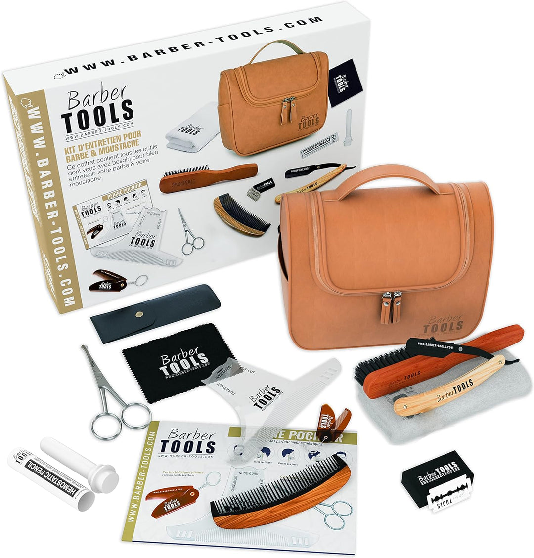 BARBER TOOLS Bartpflege-Kit für Männer