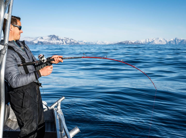 Penn Squadron III Jig-Spinnrute | 24T High Modulus Carbon & SW-Proof-Komponenten | Ergonomischer Eva