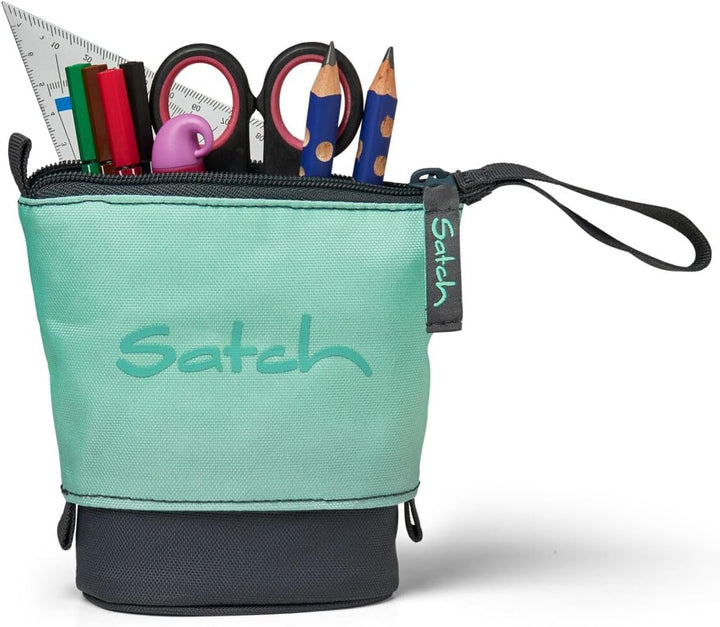 Satch Pack Schulrucksack Set 2tlg. inkl. Pencil Slider (Gradient Mint), Gradient Mint