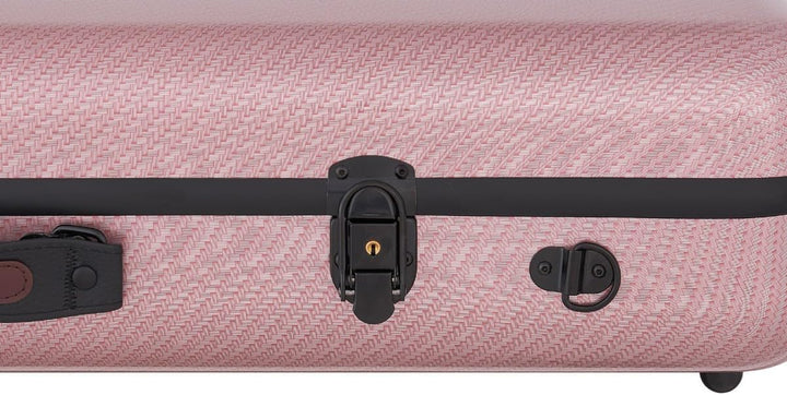 Bratschenkoffer Fiberglass 38-43 Oblong special rot M-case + Musiktasche