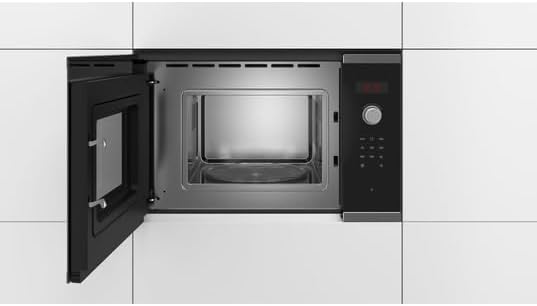 Bosch BFL523MS1F, Serie 4, Mikrowelle, Einbaugerät, Edelstahl
