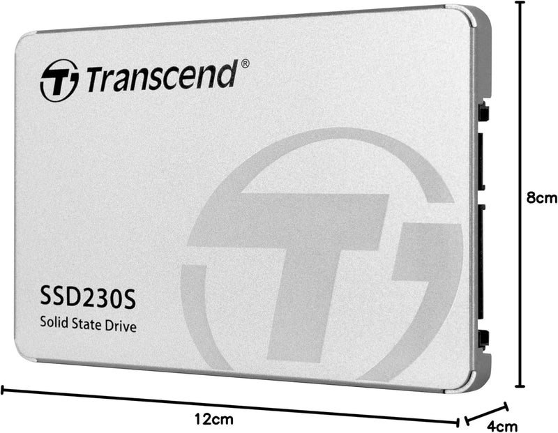 Transcend 1TB SATA III 6Gb/s interne 2.5” SSD (HDD) für Aufrüstung von Desktop-PCs, Laptops, Noteboo