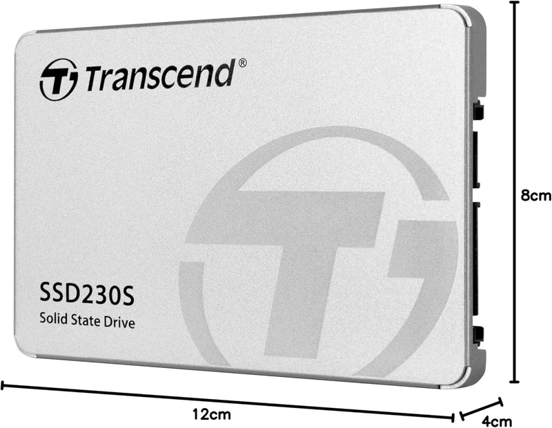 Transcend 1TB SATA III 6Gb/s interne 2.5” SSD (HDD) für Aufrüstung von Desktop-PCs, Laptops, Noteboo