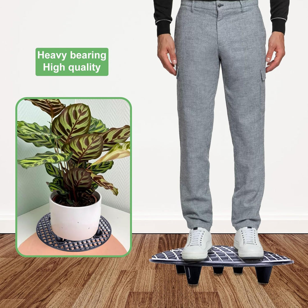 6 Stück Topfpflanzenständer 30cm, Plant Stands Pflanzenständer Grosser Pflanzgefässhalter Pflanzeneb