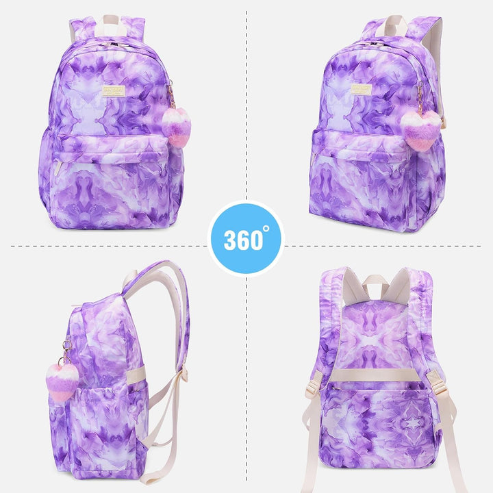 SUN EIGHT 30L Laptop-Rucksack Damen, Wasserabweisender Schulrucksack für Schule, Uni & Reise, Grosse