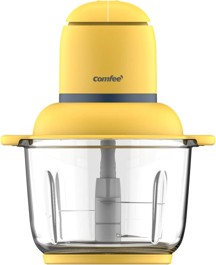 Comfee MJ-FM4001W Elektrischer Küchenzerkleinerer, 2 Klingen, Zerkleinerer, 2 Geschwindigkeiten, Kap