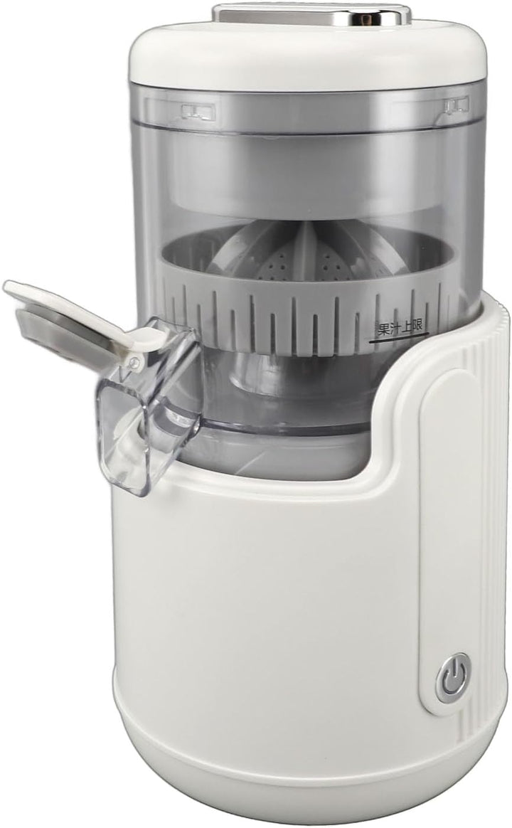 Elektrische Zitruspresse, Auslaufsicher, über USB Wiederaufladbar, 360-Grad-Motor-Saftpresse, 500 Ml
