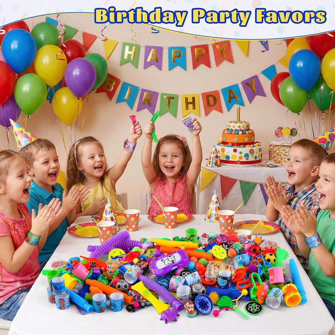Amy & Benton 120Stücke Mitgebsel Kindergeburtstag, Gastgeschenke kleine geschenke für kinder, Give A