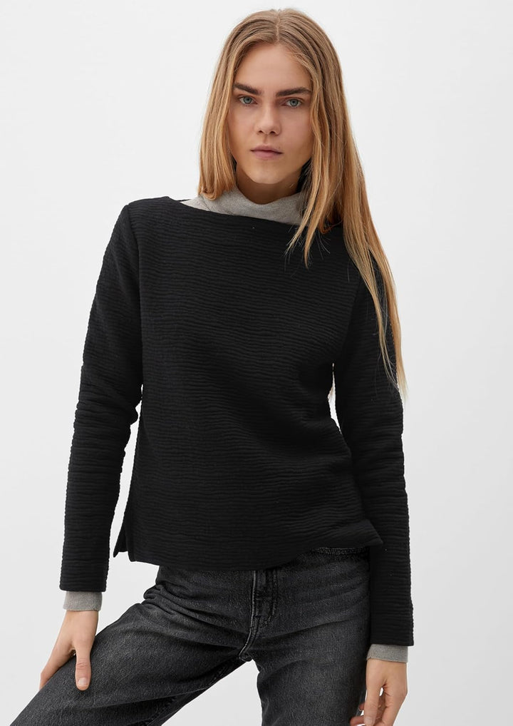 s.Oliver Damen Sweatshirts 36 Schwarz, 36 Schwarz