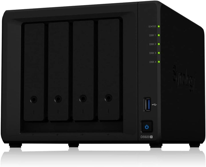Synology ,8 GB , DS920+ 4 Bay Desktop NAS Gehäuse
