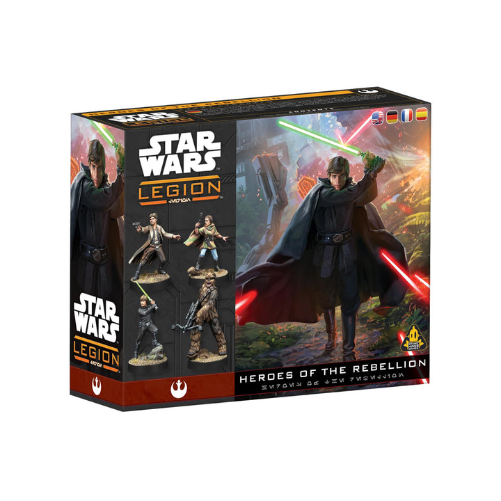 Asmodee, Star Wars: Legion – Heroes of The Rebellion, Erweiterung, Atomic Mass Games, Tabletop, 2 Sp