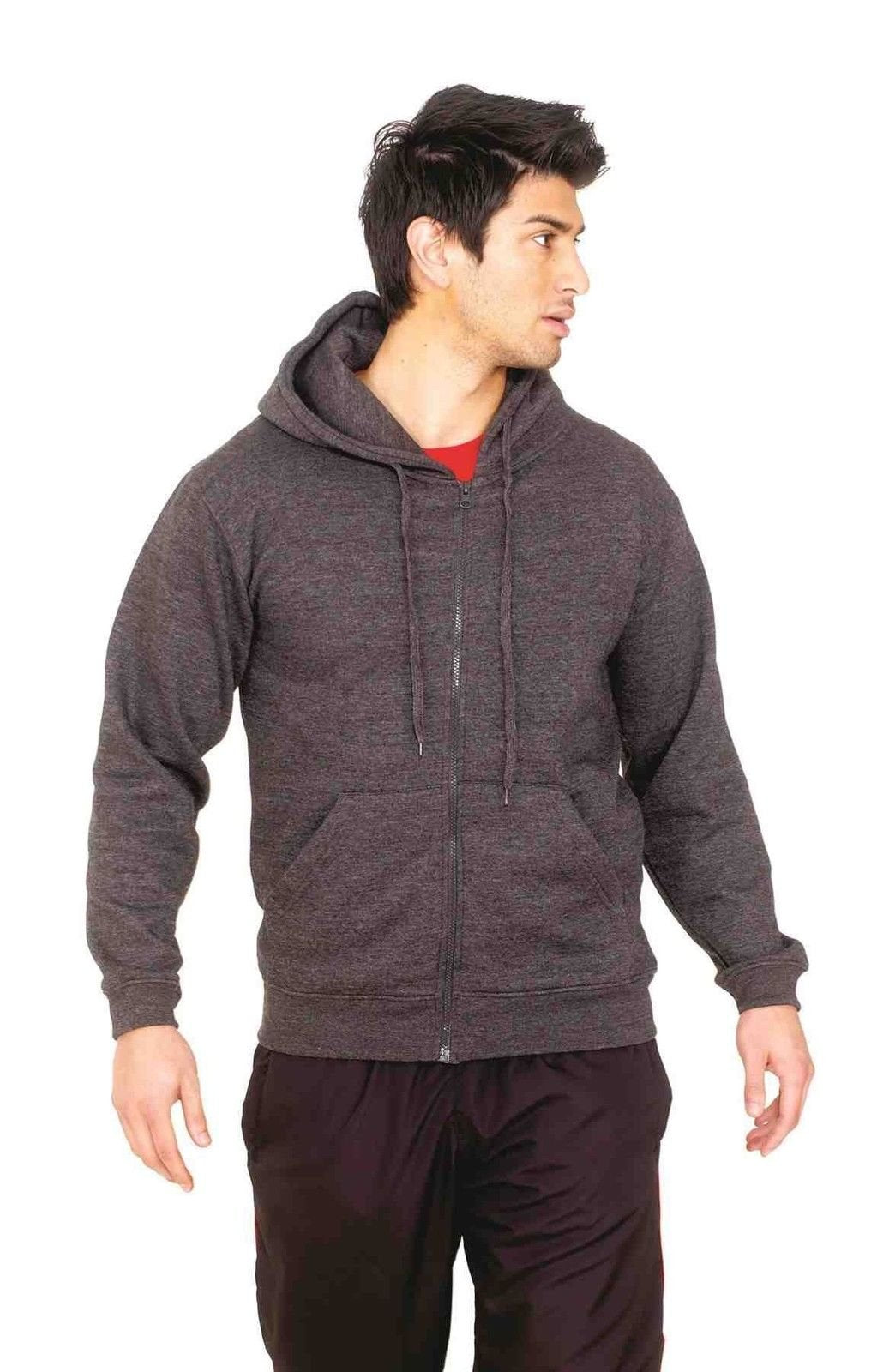 Kapuzensweatshirt für Erwachsene, klassisch, Reissverschluss – viele Farben – viele Grössen – 300 g/